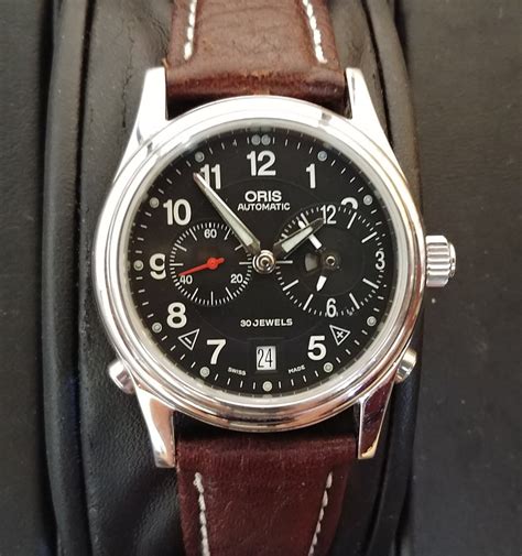 oris dual time watch